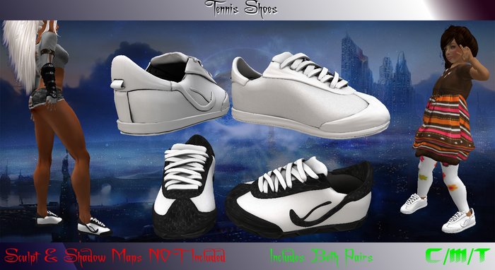 EVO - Tennis Shoes (B&W) Boxed 
