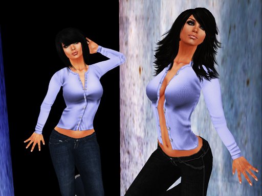 e.one Short Cardigan 2pk Blue