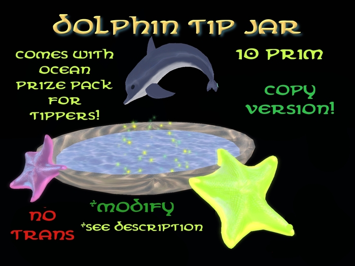 Dolphin Tip Jar (Copy)