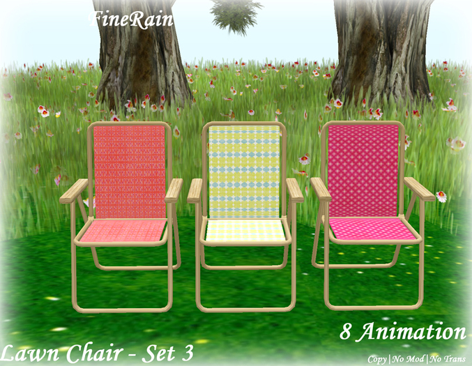 Lawn Chair- Set 3