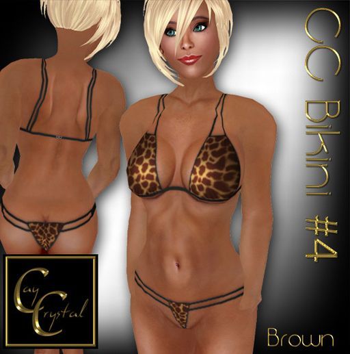 CC Design - Bikini #4 Brown