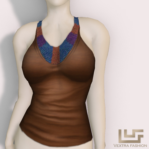 *VEXTRA FASHION* "Gypsy" Tank Top - Rust