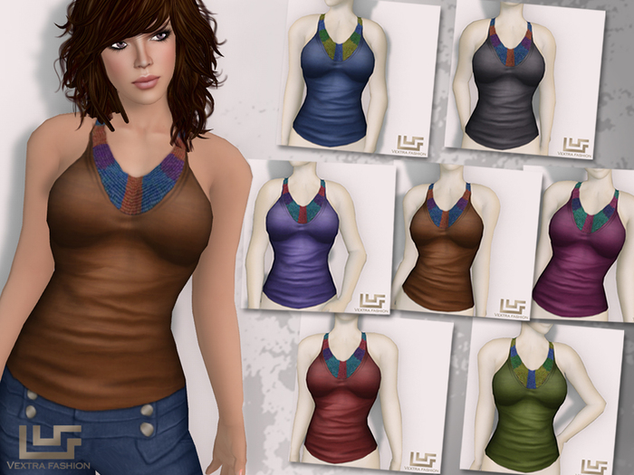 *VEXTRA FASHION* "Gypsy" Tank Top - Fatpack