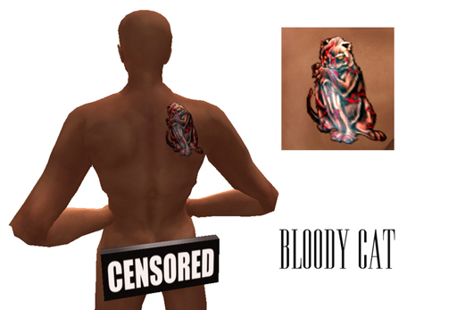 Bloody cat