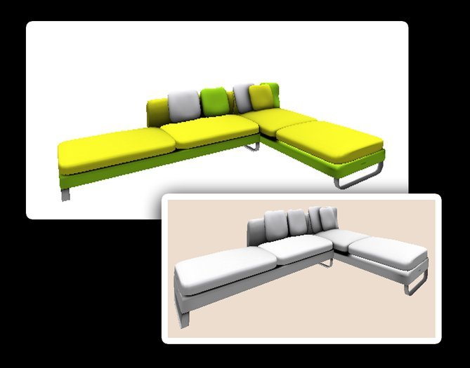 Sofa (white)