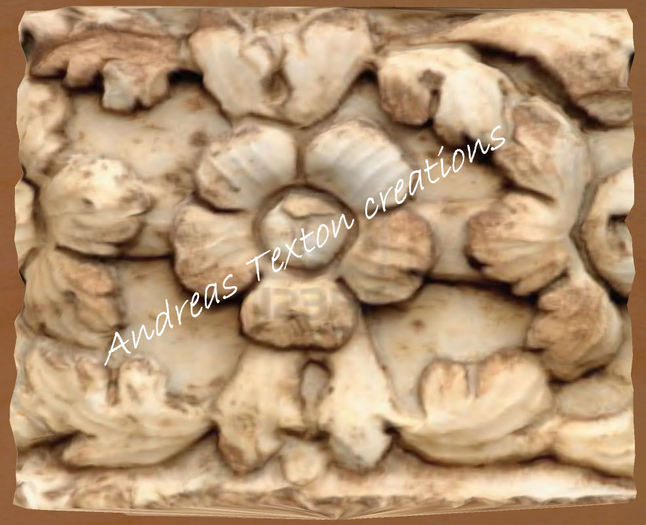Flowers Bas Relief 