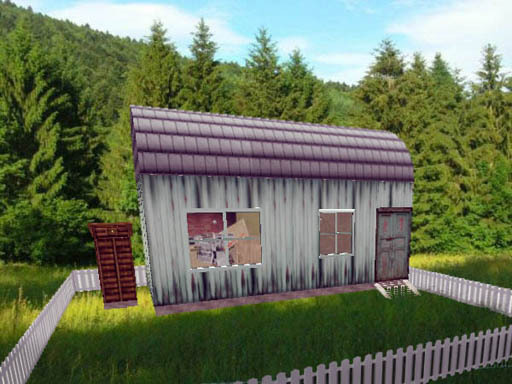 Russian summer cottage