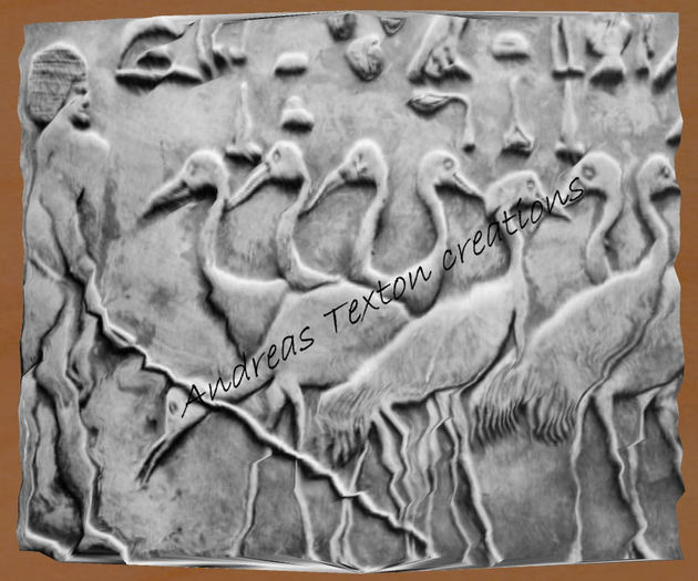 Egyptian Bas Relief