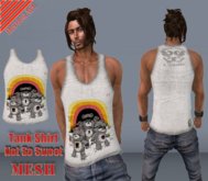 Heroes Art. Man Tank Bear Redemption Sleavless Shirt Mesh Rigged