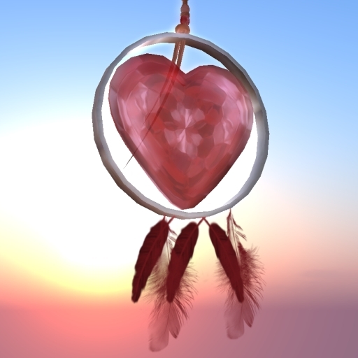 Dreamcatcher sound orb - Ruby
