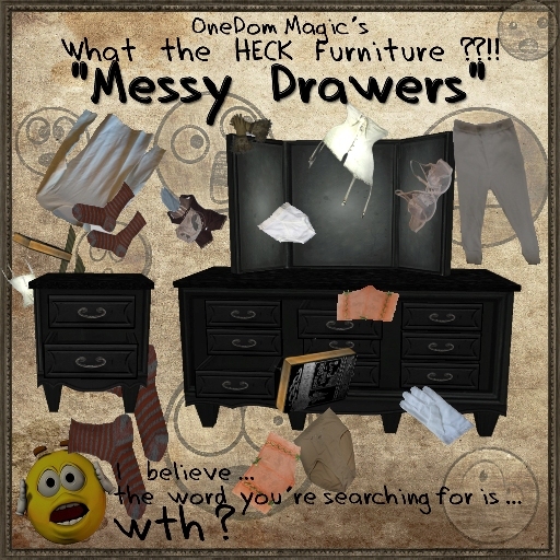 [ONEDOM] What the Heck? Messy Drawers Set