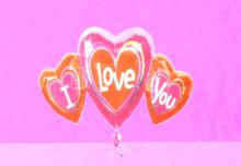 I love You Balloon