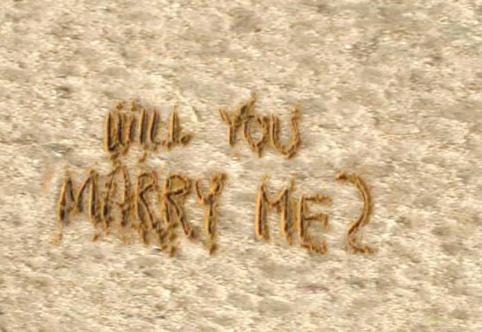Marry Me In the Sand