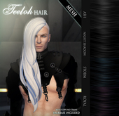 /Wasabi Pills/ Teeloh MESH Hair - MALE - Blacks Pack - DISCOUNTED