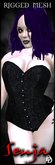 Dare Designs: Senja corset - black