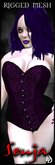 Dare Designs: Senja corset - pink