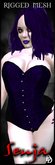Dare Designs: Senja corset - purple