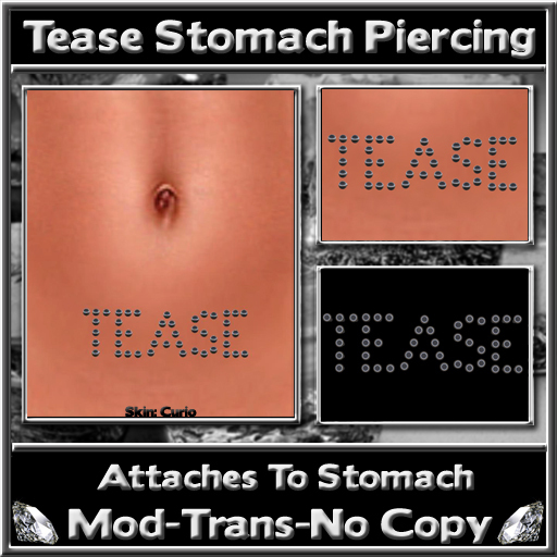 *ICED* Tease Stomach Piercing 