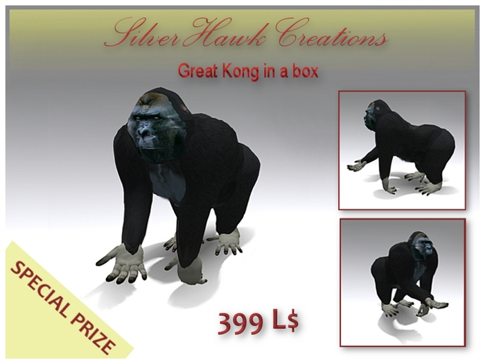Great Kong by SilverHawk Creations
