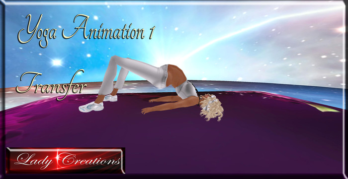 Lady Creations - Yoga Animation 1 Transfer
