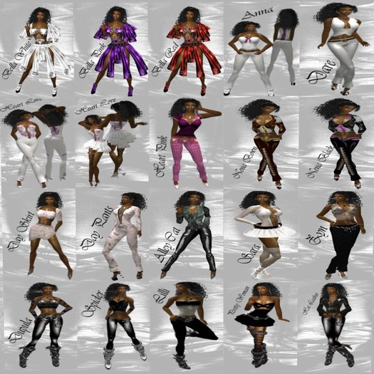 20 FULL PERM LADIES OUTFIT 100L