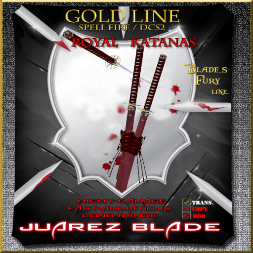 Royal Katana SF/DCS - Gold Line