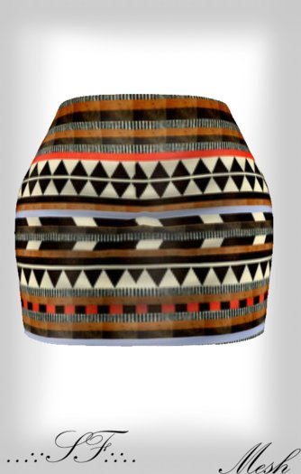 ..::SF::.. Aztec Skirt "Mesh" 3