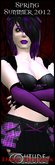 Dare Designs Couture: Spring/Summer 2012 - purple Warm ensemble