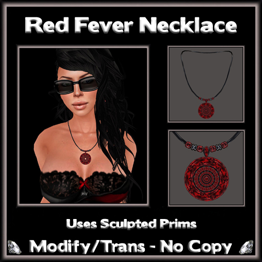 *ICED* Red Fever Necklace