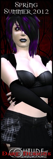 Dare Designs Couture: Spring/Summer 2012 - black Warm ensemble