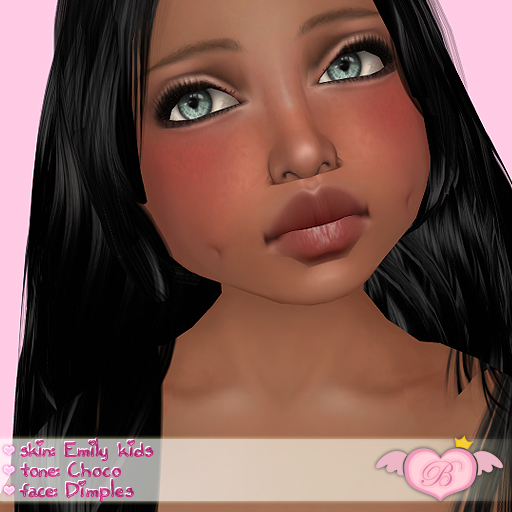 :*BABY*: Emily Skin {Choco} Dimples - For kids