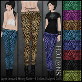:::Sn@tch Jayne Leopard Skinny Pants:::