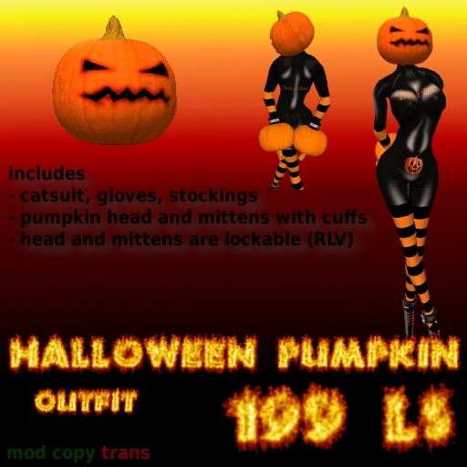 Halloween Pumpkin Outfit - HALLOWEEN OFFER, 50% less