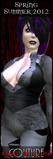 Dare Designs Couture: Spring/Summer 2012 - grey Cool ensemble