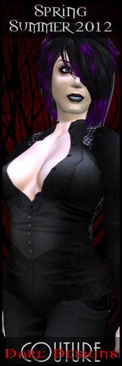 Dare Designs Couture: Spring/Summer 2012 - black Cool ensemble