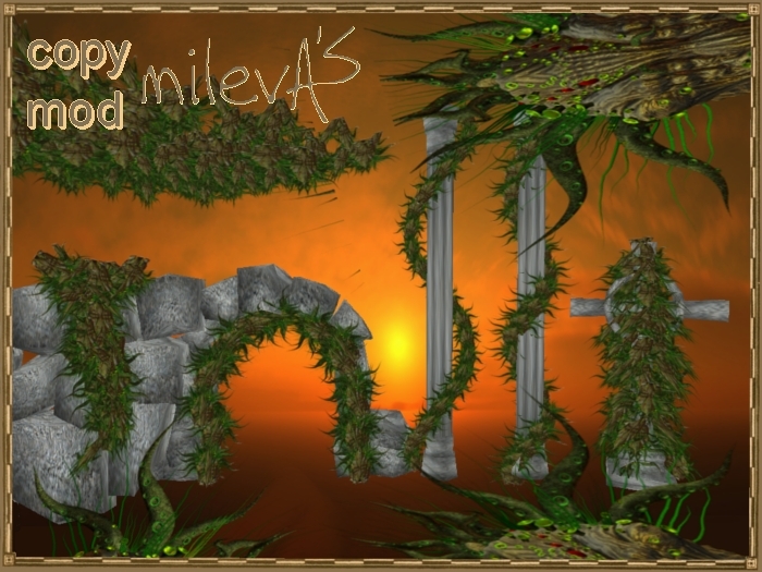 milevA's Vine Xeno 03 Garden Set
