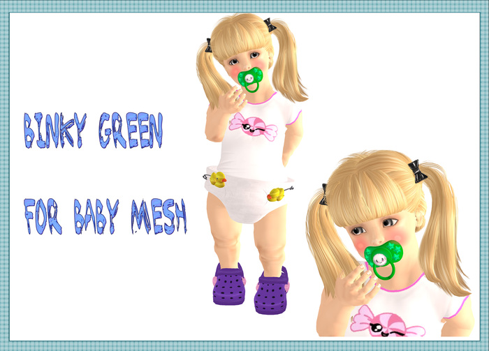 Binky Green Baby Mesh 