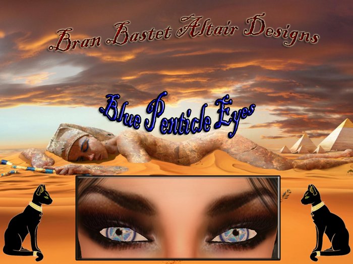 Blue Pentacle Eyes