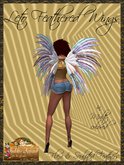 *Goddess* Leto Multi Feathered Wings