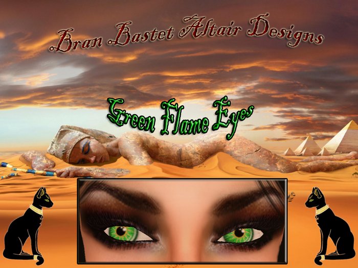 Green Flame Eyes