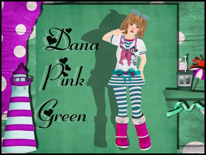Dana Pink Green