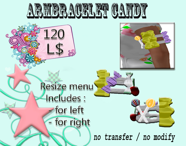 ~A~ArmBracelet Candy