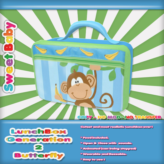 Sweet Baby - Lunchbox Generation 2 - Monkey