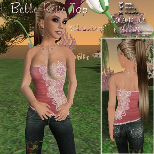 Belle Reve Top ~ Shameless
