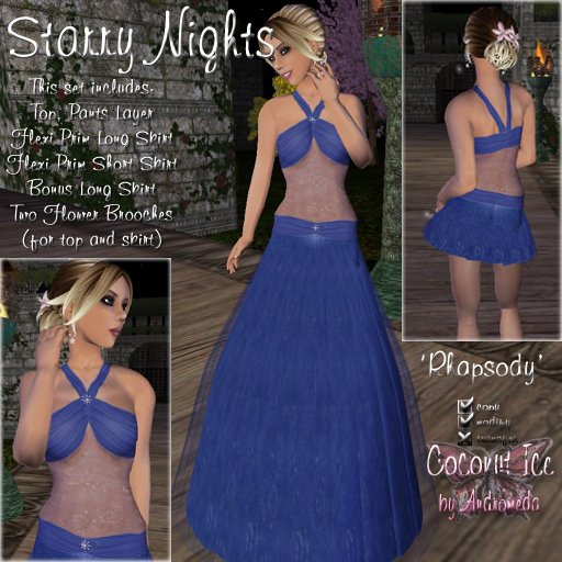 Starry Nights Gown (Rhapsody)