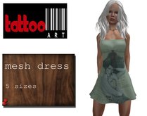TattooArt Rigged Mesh Dress Paint