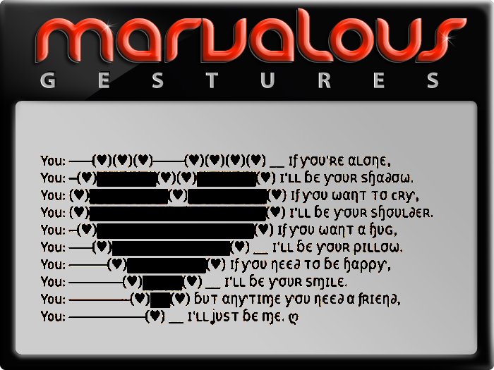 FRIENDS GESTURE