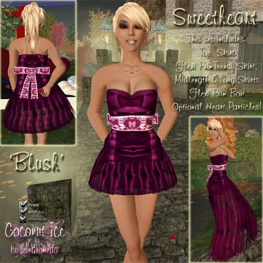 Sweetheart Dress (Blush)