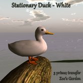 *ZG* Stationary Duck (White)