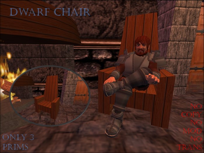 Plain Dwarf Chair 